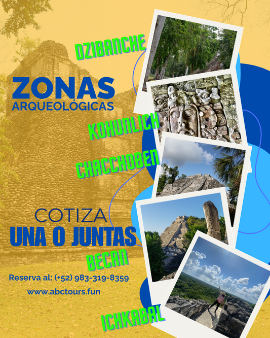 Tour a las Ciudades Mayas desde Bacalar y Chetumal